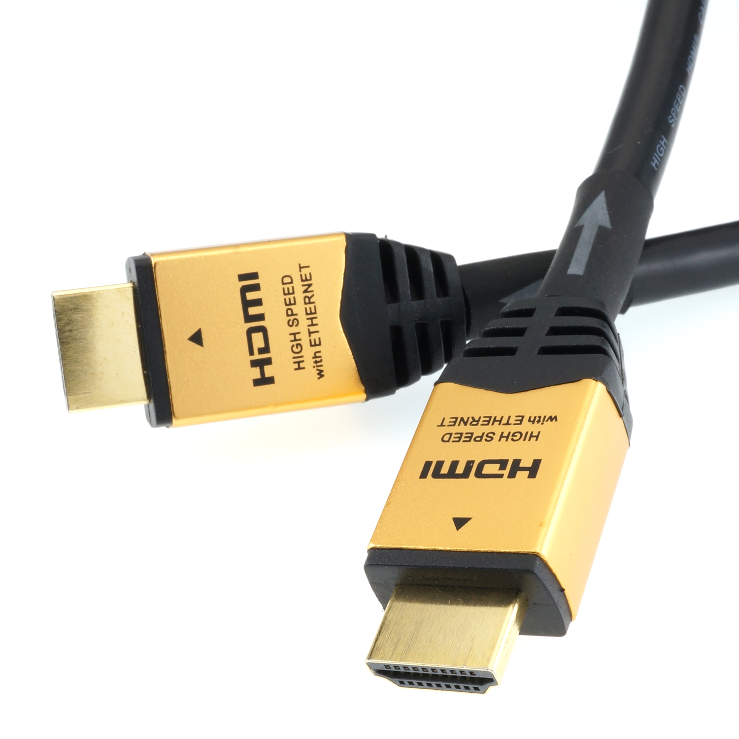 テレビ/映像機器 プロジェクター ホーリックダイレクト / イコライザー付き HDMIケーブル 40m ゴールド 