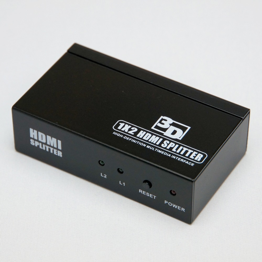 1つの映像を2つの画面に同時に映せて幅広く活用できるhdmi分配器 Horic 1つの映像を2つの画面に同時に映せて幅広く活用できるhdmi分配器 Horic
