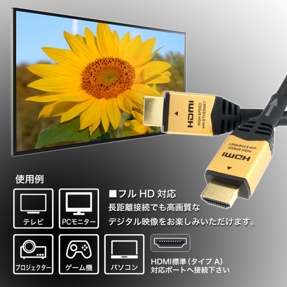 イコライザー付き HDMIケーブル 15m～50ｍ | HORIC